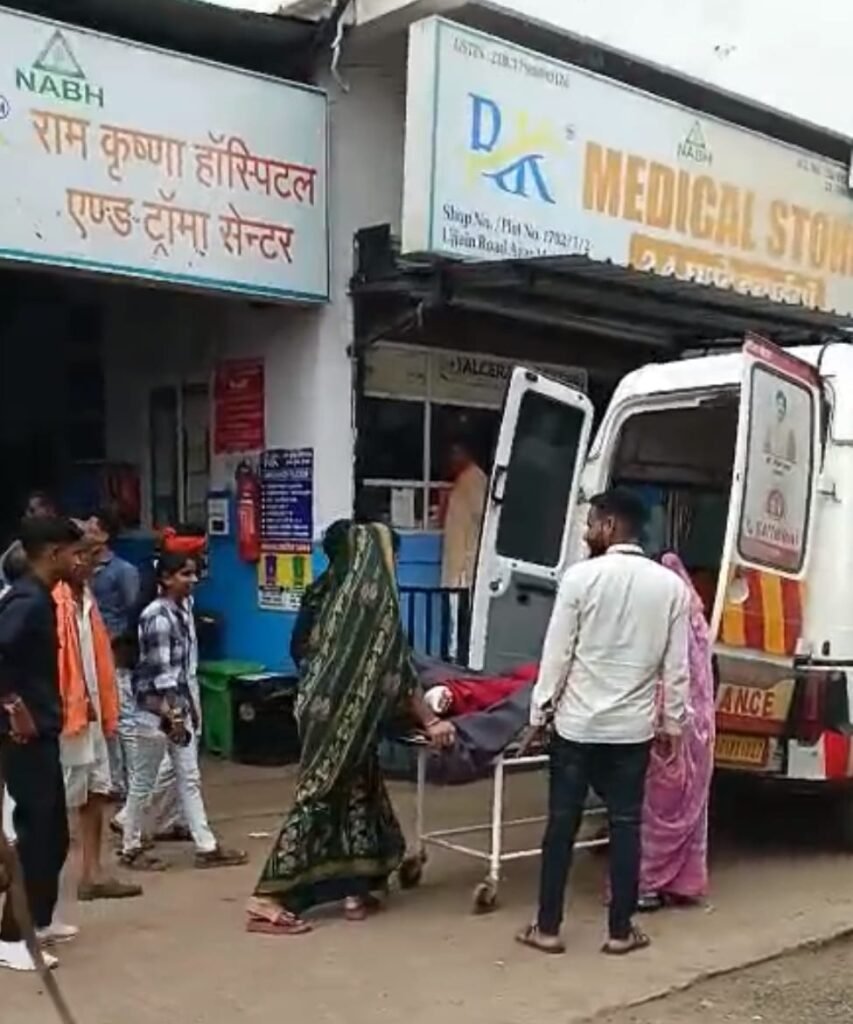 Rk Hospital Agar with 108 Ambulance